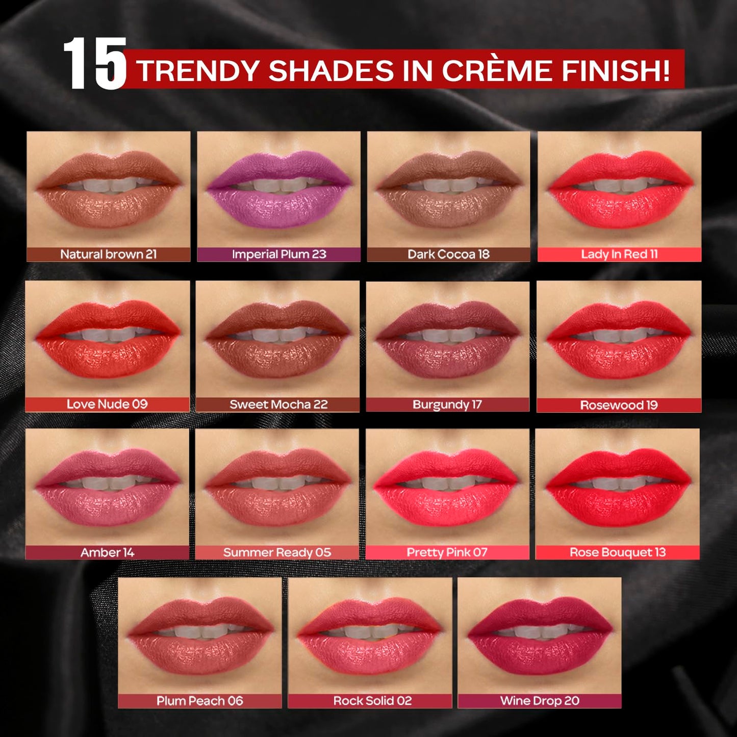 FACES CANADA Weightless Creme Finish Lipstick - Imperial Plum (Plum), 4g | Creamy Finish | Smooth Texture | Long Lasting Rich Color | Hydrated Lips | Vitamin E, Jojoba Oil, Shea Butter, Almond Oil