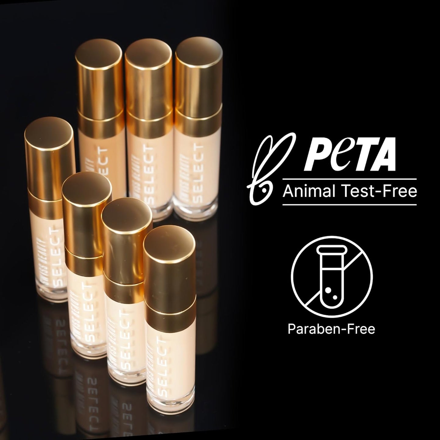 Swiss Beauty Select High on Cover Liquid Concealer with No-Crease Formula | Matte Finish | Enriched with Vitamin E| Shade- 1.5 Fair to Medium, 5.5ml |