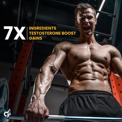 Carbamide Forte Testosterone Booster Supplement | Testosterone Supplement For Men To Support Energy, Stamina & Strength | 60 Tablets