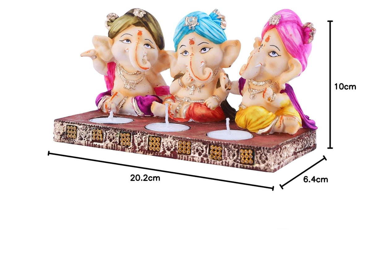 Dancing Ganesha Idol for Gift & Home Decor | Ganesha Statue for Home | GANPATI Statue | SHOWPIECE for Home Decor House Warming Gift