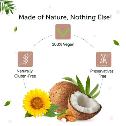 Neuherbs Vitamin E Capsules for Face & Hair | Plant Based Vitamin E Skin Supplement with Almond Oil & Sunflower Oil for Glowing Skin & Stronger Hair | 100% Vegan | Naturally Gluten Free - 30 Capsules