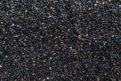 KraveYum Black Sesame Seeds for Eating | Whole Fresh and Natural Unhulled Kale | Black Til Seed for Weight Management, Indian Spice | Kaale Til