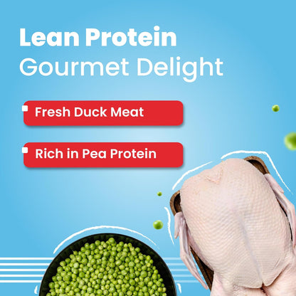 BARK OUT LOUD - Fresh Duck Meat Soft Chews,Dogs & Cats Treats| Grain-Free Hypoallergenic|Low-Fat,High in Fish,& Pea Protein|Prebiotics & Vitamins,Minerals Snacks - 100 gm,All Life Stages,granule