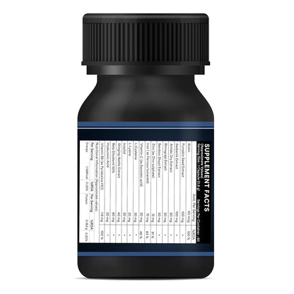 INLIFE Biotin Supplement for Hair | Sesbania, Bamboo Shoot, Bhringraj, Zinc, Vitamin C | for Women Men - 60 Vegetarian Capsules (Pack of 1, 60)