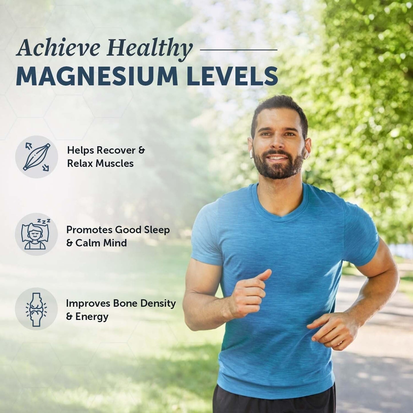 Neuherbs True Magnesium Glycinate Supplement 1600mg - 60 Tablets | Chelated Magnesium Supplement for Men & Women With Antioxidants, Zinc & Vitamin C For Muscle Recovery, Improved Sleep & Joint Health.
