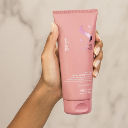 Alfaparf Milano Moisture Leave-in Conditioner for Dry Hair Ideal for Dry, Damaged, Frizzy & Frizz Hair -Leave-In Repair Hair Mask Treatment To Repair Dry Or Damaged Hair - 4 Minutes To Reverse Hair Damage From Bleach, 200ml.