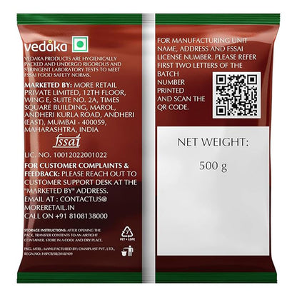 Vedaka Popular Unpolished Green Moong Whole (Sabut), 500 g|Naturally Rich in Protein |Naturally Cholesterol free