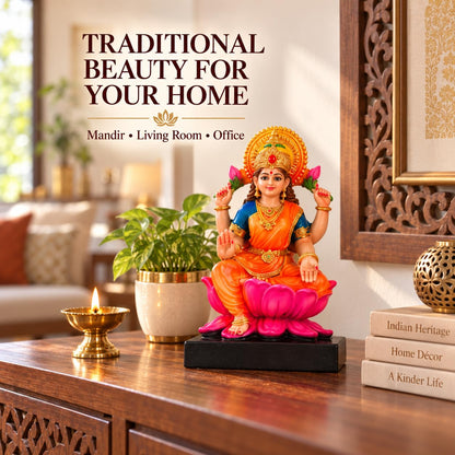 Laxmi Murti Goddess Lakshmi Idol Statue Home Mandir Pooja Room Gift