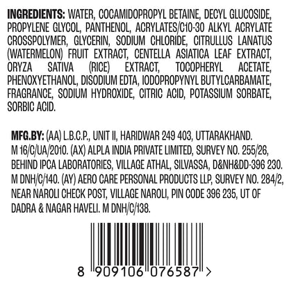 LAKME Blush & Glow, Gentle Jelly Face Wash, 100 g, for Fresh Visible Glow, with Avocado Matcha & Salicylic Acid, Unclogs Pores Effectively, Ideal for Oily & Combination Skin