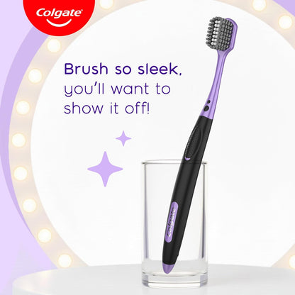 Colgate Visible White Purple Toothpaste 120g and Toothbrush (Pack of 2) Combo