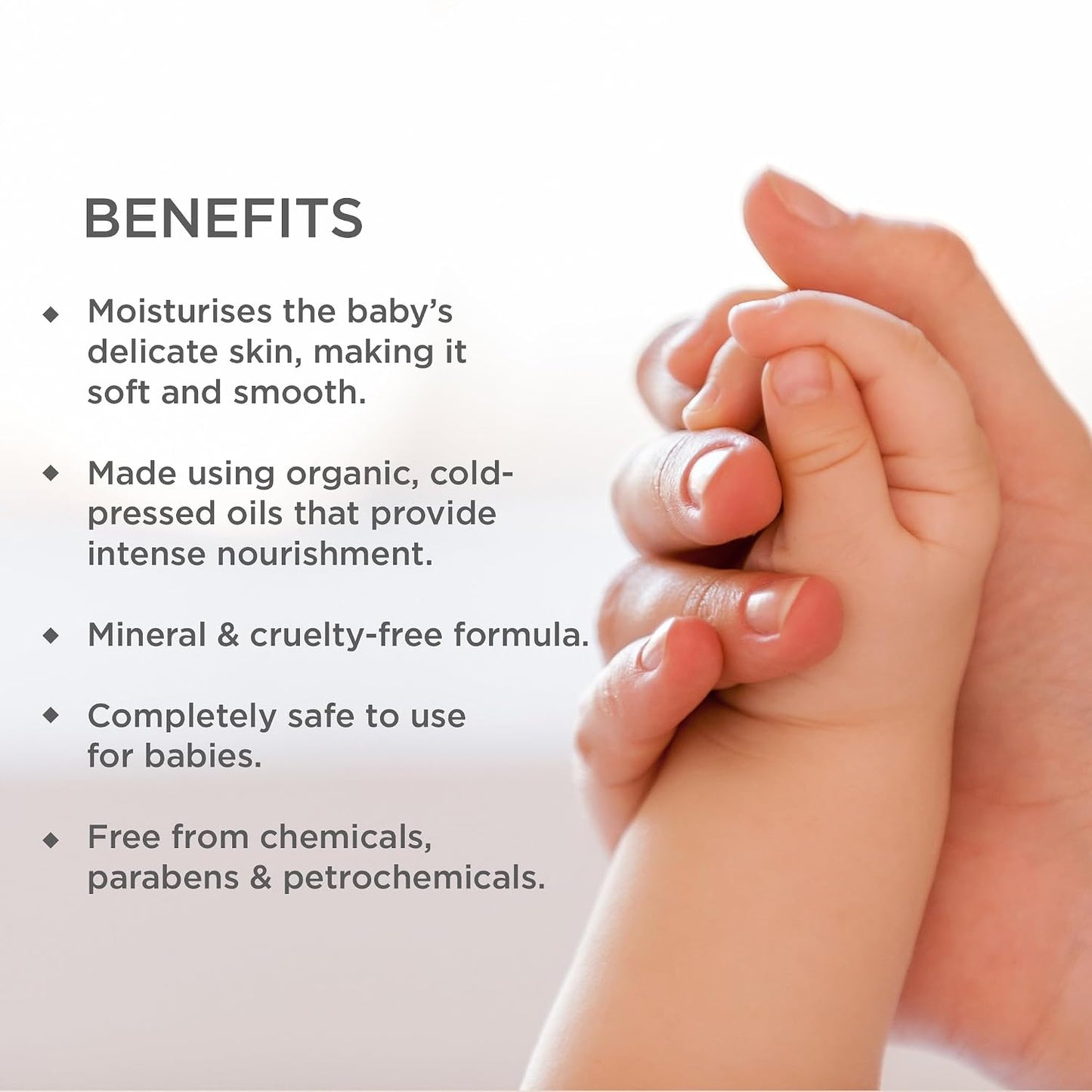 Forest Essentials Dasapushpadi Daily Moisture Lotion Specially for Babies | Traditional Formula | Safe, Natural & Gentle Moisturiser for Baby's Delicate Skin