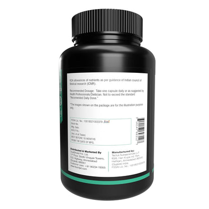 NutritJet Magnesium Citrate Powder Capsules 400mg [120 Caps] Pure Non-GMO Supplements, Natural Sleep Calm Relax