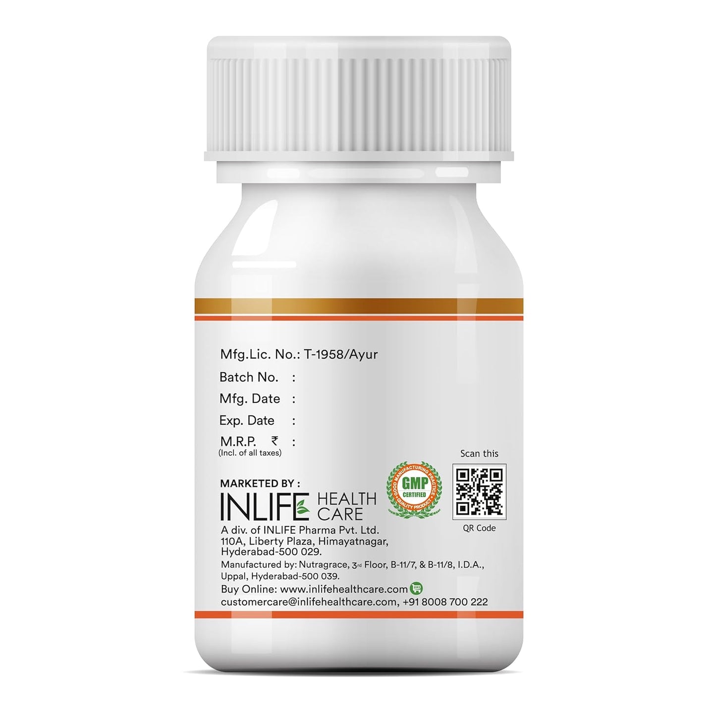 INLIFE Flaxseed Oil Omega 3 6 9 Fatty Acid Supplement - Extra Virgin Cold Pressed 500 mg - 60 Capsules