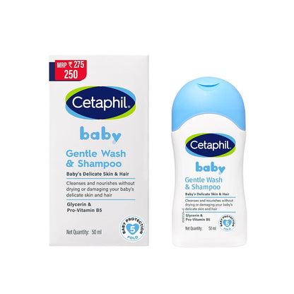 Cetaphil Baby Gentle Wash & Shampoo - (50ml)