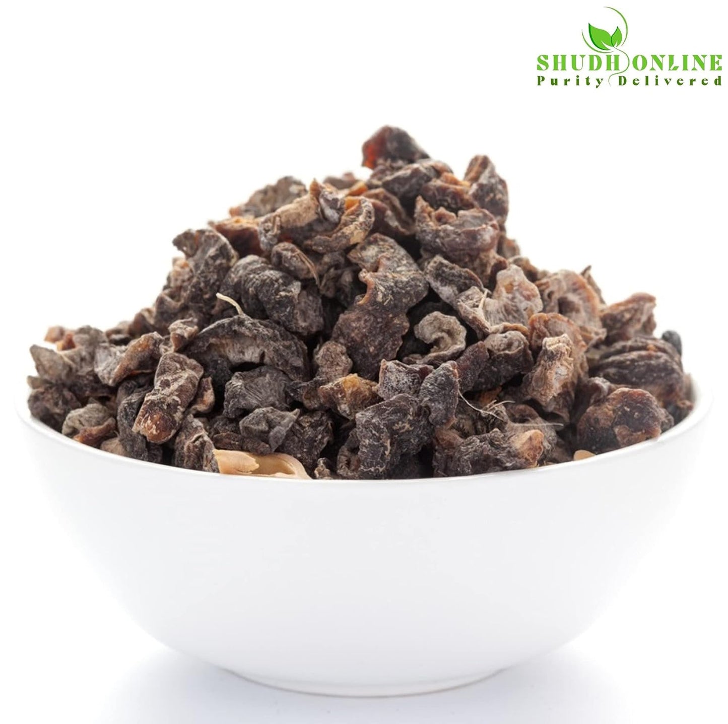 Shudh Online Dry Amla for Eating, Dried Amla Candy without Sugar for Hair (200 grams) (Saboot, No salt) Gooseberry Fruit Pieces, Pachan Amala, Pachak Awala, Sukha Awla, Amloki