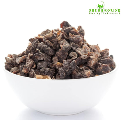 Shudh Online Dry Amla for Eating, Dried Amla Candy without Sugar for Hair (200 grams) (Saboot, No salt) Gooseberry Fruit Pieces, Pachan Amala, Pachak Awala, Sukha Awla, Amloki