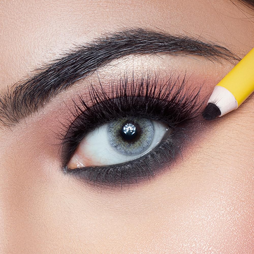 Daily Life Forever52 WATERPROOF KOHL PENCIL, Long Lasting, Smudge Proof, Water Proof, Single Stroke Velvet Finish, Highly Blendable Deep Black Kajal Pencil WKP100
