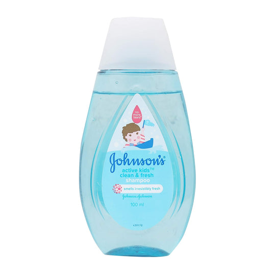 Johnson & Johnson Active Kids Clean & Fresh Shampoo, 100Ml