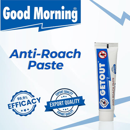 GETOUT Anti Roach Paste Cockroach Killer Gel 180g | Long-Lasting & Highly Effective Formula for Kitchen, Home & Commercial Use | Easy Application, No Smell & Non-Messy Cockroach Control Solution for Home (Pack of 4)