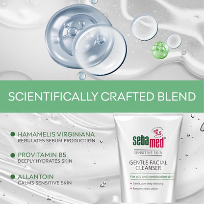 Sebamed Gentle Facial Cleanser| for Oily and Combination Skin