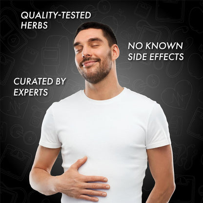 Dr. Vaidya's Constipation Relief Tablets | Improves Digestion & Regulates Bowel Movement | Sonamukhi, Haritaki & Sunth | (30 Tablets)