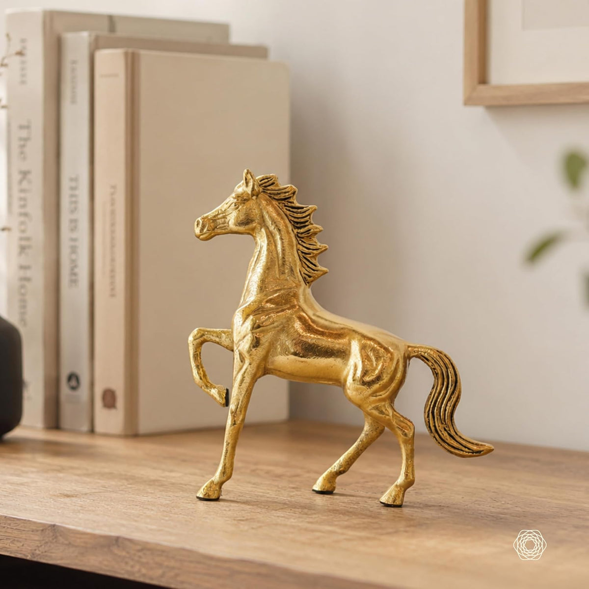 BEHOMA Metal Horse Decorative Figurine Showpiece