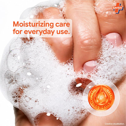 ITC Savlon Moisture Shield Germ Protection Liquid Handwash Refill Pack 1.3L | 99.9% Germ Protection | 90% Natural Origin Ingredients | Family Size Refill Hand wash | Value Pack