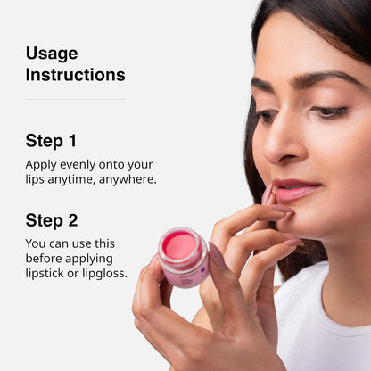 Cureskin Tinted Lip Balm For Women And Men |Hydrates & Protects For Lip Tint With Beetroot,Carrot & Strawberry |Lip Lightening Balm For Dark Lips |Tinted Lip Balm For Dark Lips To Lighten,1 Count