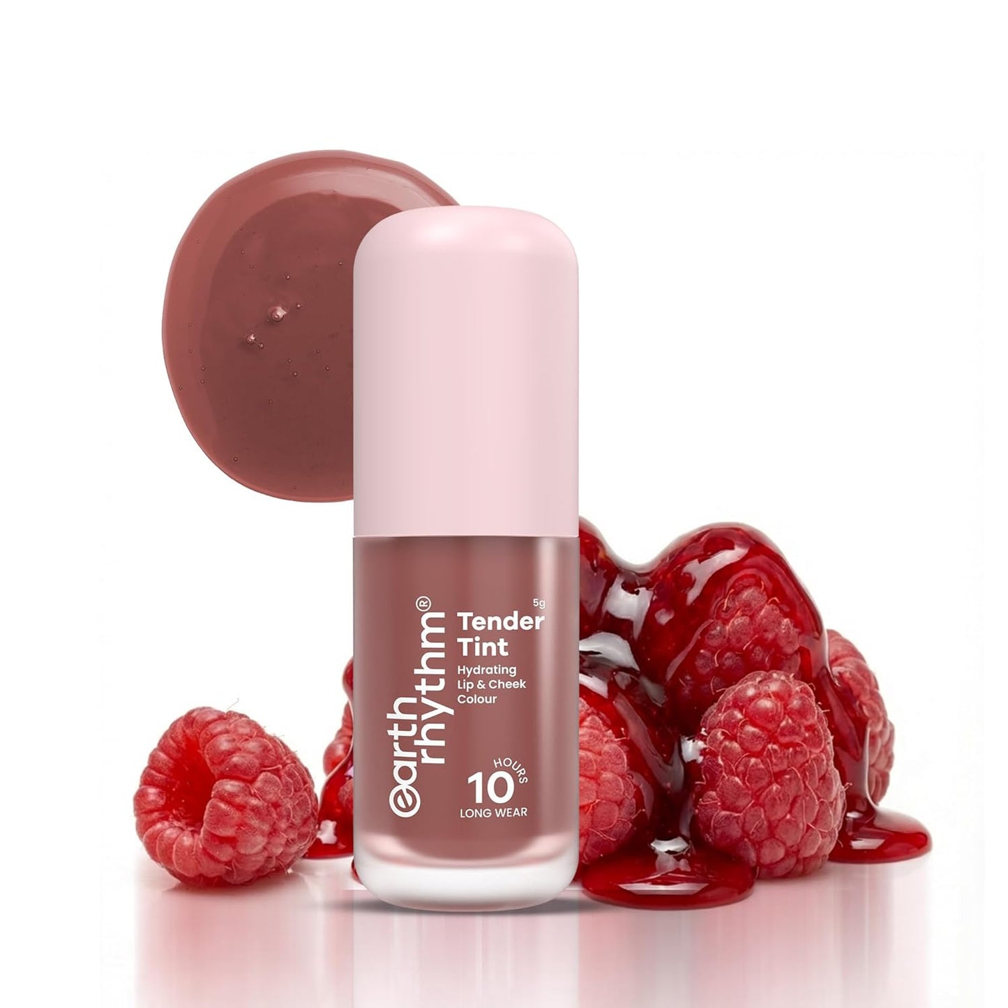 Earth Rhythm Tender Tint for Lip & Cheek with Pure Plant Pigments 10 H Stay - Cider
