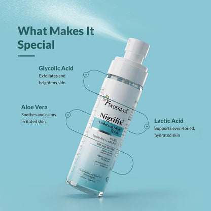 Fixderma Nigrifix Underarm Mist Spray For Dark Underarms Removal 100ml
