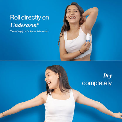 Be Bodywise 6% AHA BHA Underarm Roll On Deodorant,Flora Fragrance,1% Mandelic, 4% Lactic,1% Salicylic & Kojic Acid, Prevents Body Odour,Fades Pigmentation & Brightens,Kills Bacteria, Alcohol & Aluminum Free, 50ml