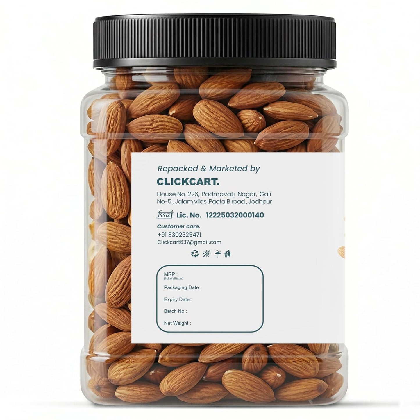 Avogro Premium California Almonds | Whole Badam Natural Crunchy Dry Fruits for Snacking Baking Cooking Desserts Fresh Hygienically Packed
