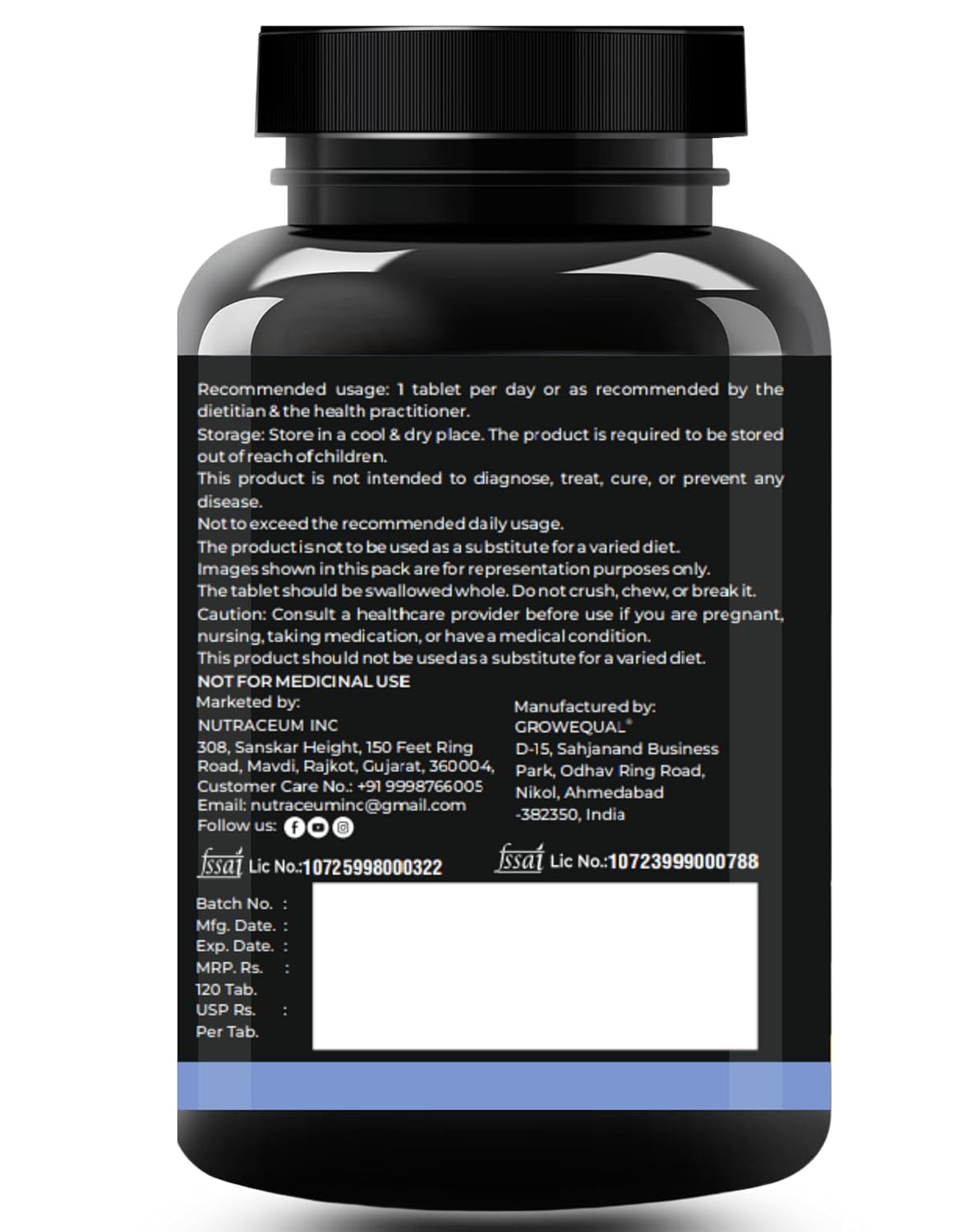 Nutrasium Melatonin 10 mg Sleeping Pill with Tagar 250 mg | Sleep Supplement for Men & Women | Melatonin Tablet for Restful & Deep Natural Sleeps | Sleep Care Tablets 120 (120 Tablets, Sleep Care)