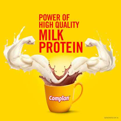 Complan Nutrition Drink Powder for Children, Royale Chocolate Flavour, 500 grams Carton|Nutrition Drink for kids with protein & 34 vital nutrients, 1 count