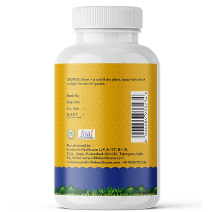 INLIFE Glucosamine Tablets for Dogs & Cats | with MSM Calcium & Vitamin D3 | Cartilage, Bone & Joint Health Supplement - 60 Tablets