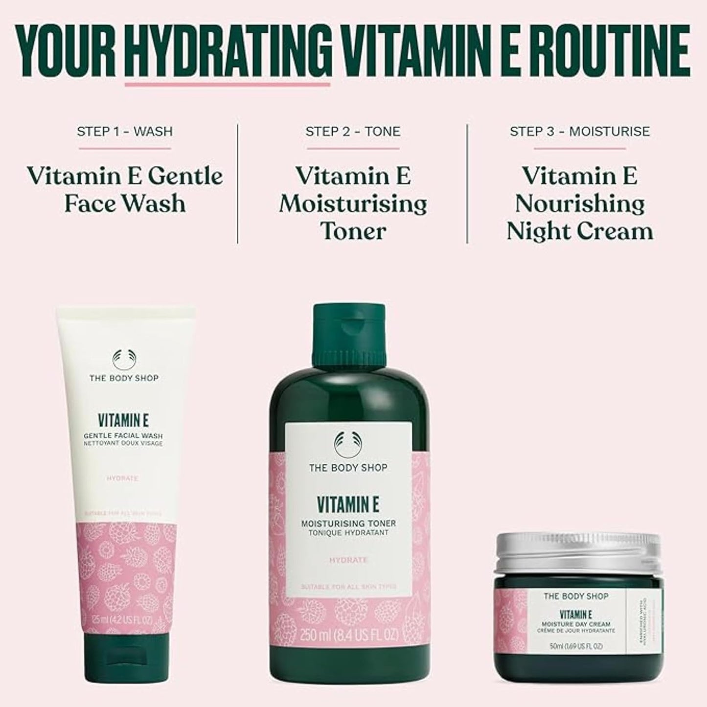 The Body Shop Vitamin E Hydrating Toner, 250 Ml