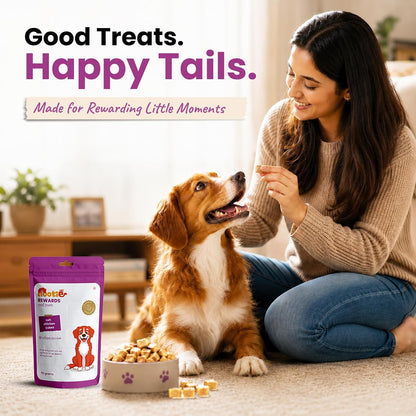 Nootie Rewards Soft Chicken Cubes for Dogs 50g | High Protein Dog Treats