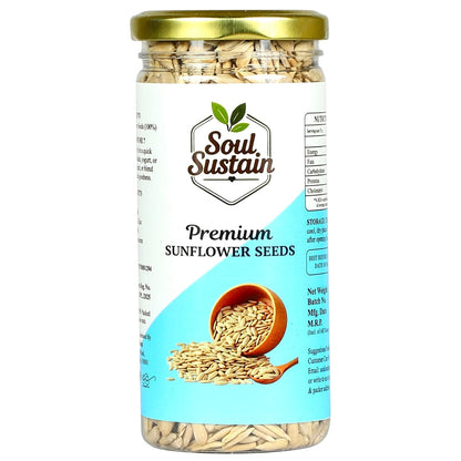 SoulSustain Sunflower Seeds, Shelled Sunflower Kernels for Snacking, Baking, Salads and Trail Mix, Vegan Protein, Keto Friendly, Non GMO, Bulk Snack Food
