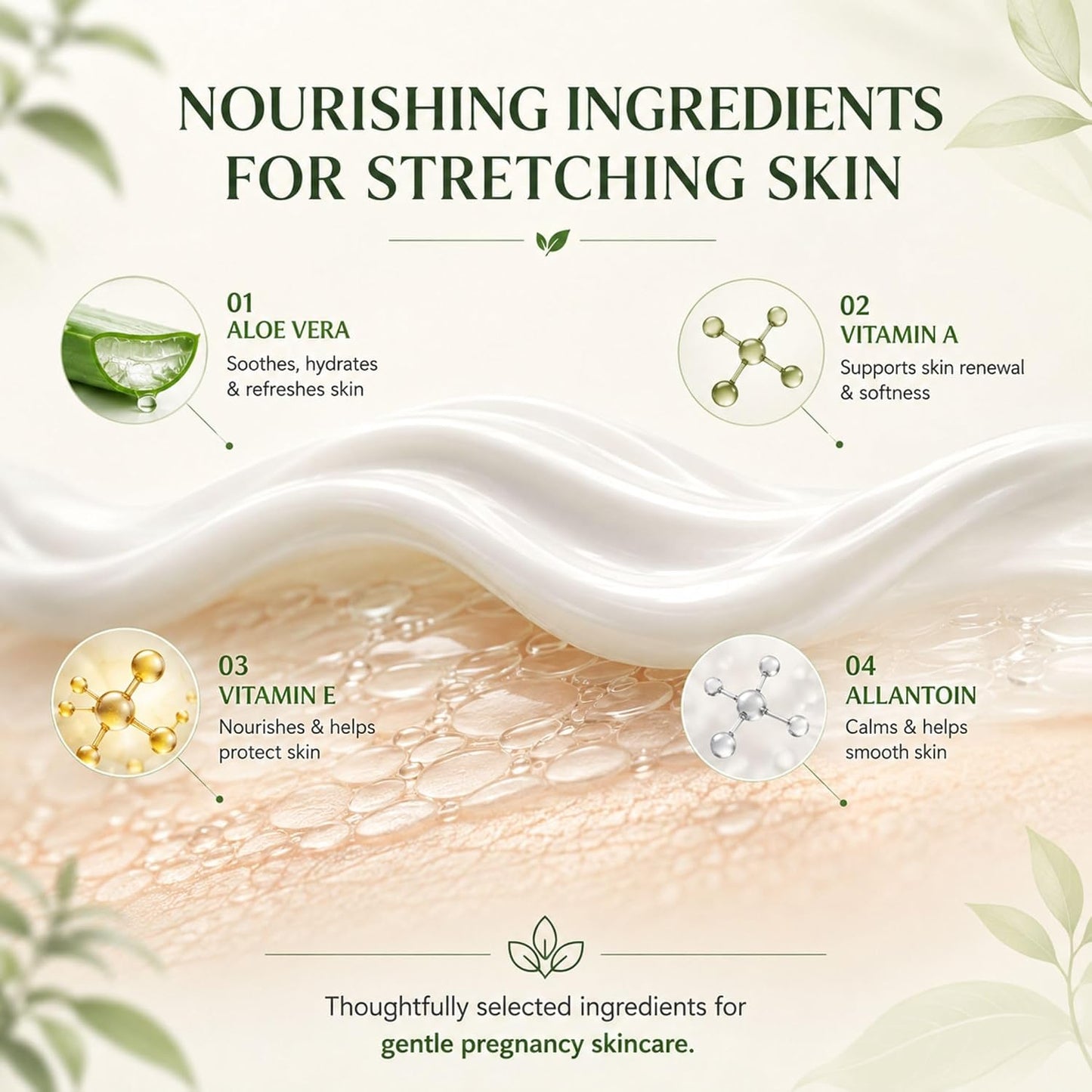 Pregnacream Stretch Mark Cream for Pregnancy & Post Pregnancy, 100g
