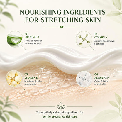 Pregnacream Stretch Mark Cream for Pregnancy & Post Pregnancy, 100g