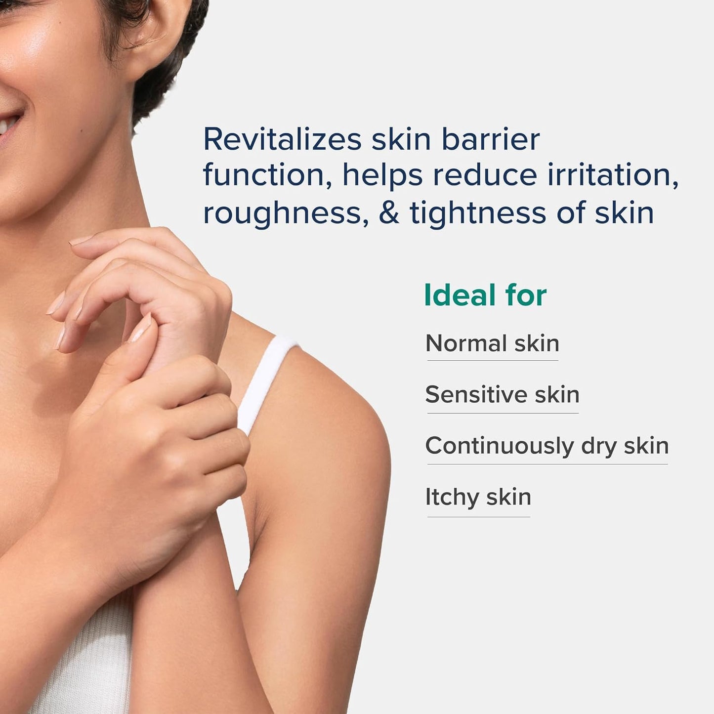 Moiz LMF 48 Lotion | 48 Hour Long-Lasting Moisturizer | Formulated with 17 Moisturizers | Non-Comedogenic | Paraben & Cruelty-Free - 75ml