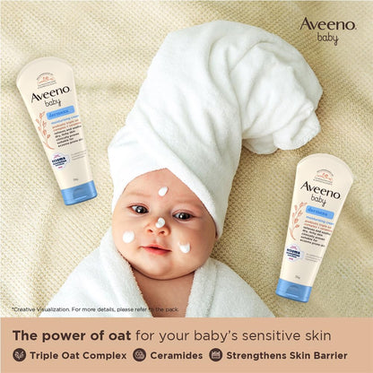 Aveeno Baby Dermexa Moisturising Cream 206g | With Triple Oat Complex And Ceramides | Soothes And Relieves Dry, Itchy, Sensitive Skin | Us Pediatrician Recommended | No Added Fragrance, Cortisone Or Dyes