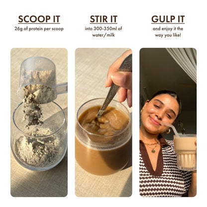 Cosmix No-Nonsense Plant Protein | 26 Protein/Serve, 500g Pouch | Classic Unflavoured | Plant Based Protein, Pea & Rice Isolate | Clean, Easy to Digest | All Essential Amino Acids