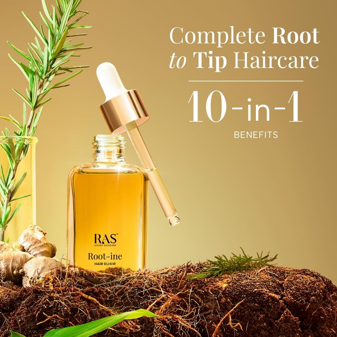 Ras Root-ine™ Hair Elixir with 30 Regenerative Botanicals