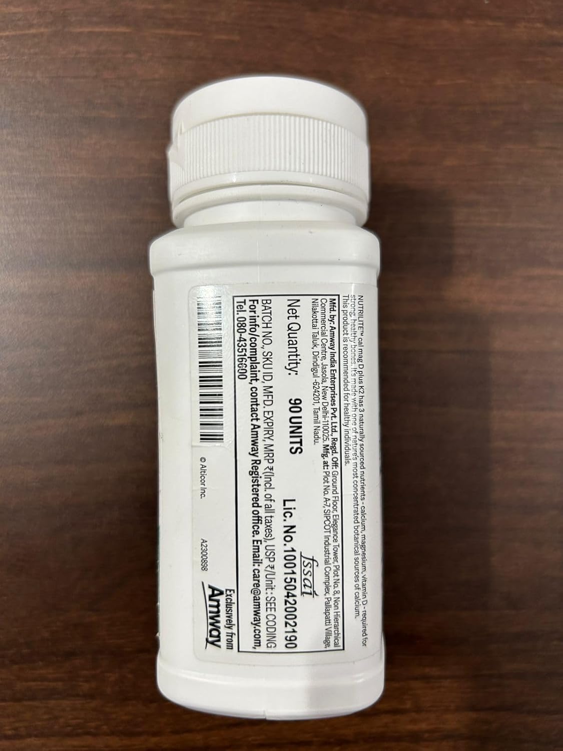 Zephivo Nutrilite Cal Mag D K2 90 Tabs
