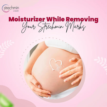 Leeford Stretch Marks Cream - 50g | Targets Old & New Stretch Marks Effectively | Goodness of Almond oil, Aloevera & Cucumber | Reduce Stretch marks & Scars During Pregnancy or Weight Loss