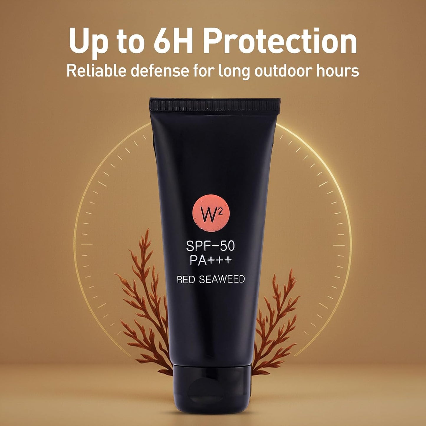 W2 Why wait SPF 50 PA+++ Sun Protection Cream | Broad Spectrum UV Shield | Ultra Sun Block | Skin Soothing | 50 gm