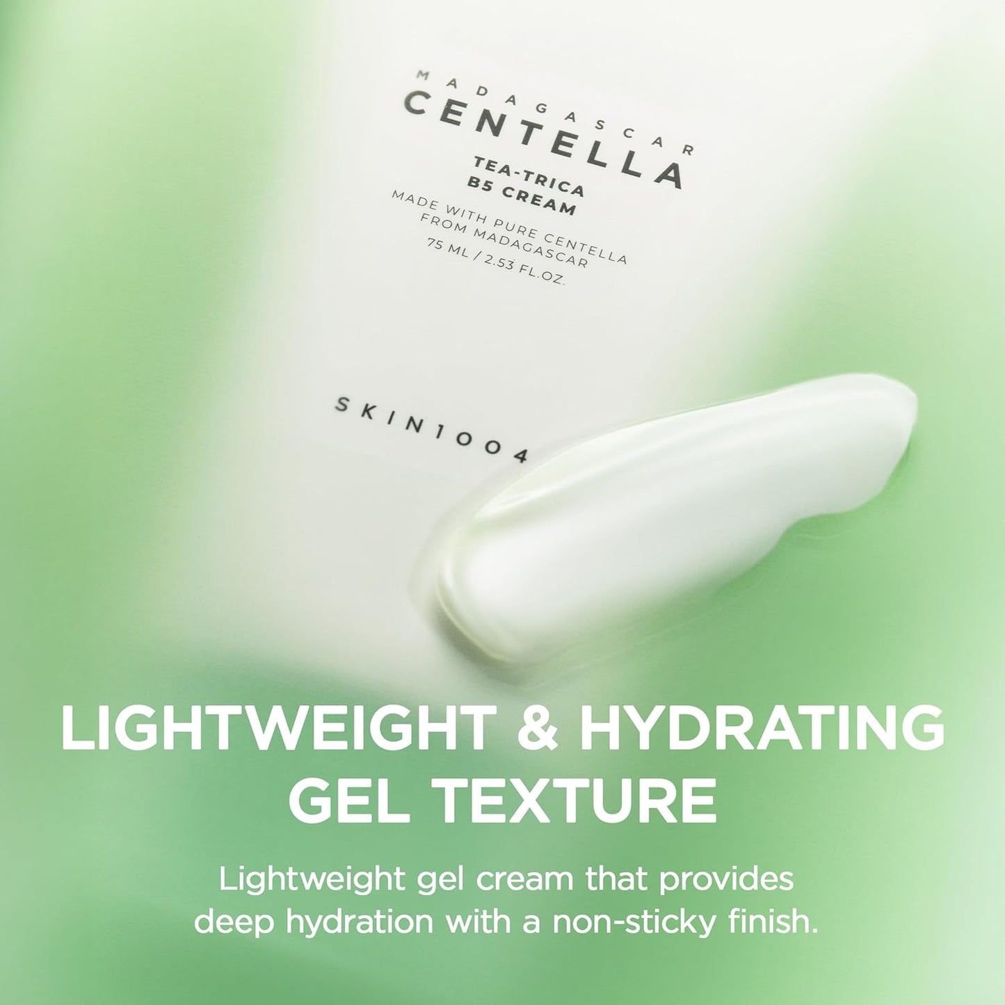 SKIN1004 Madagascar Centella Tea-Trica B5 Cream | Made with pure Centella | 2.53 fl.oz | 75ml