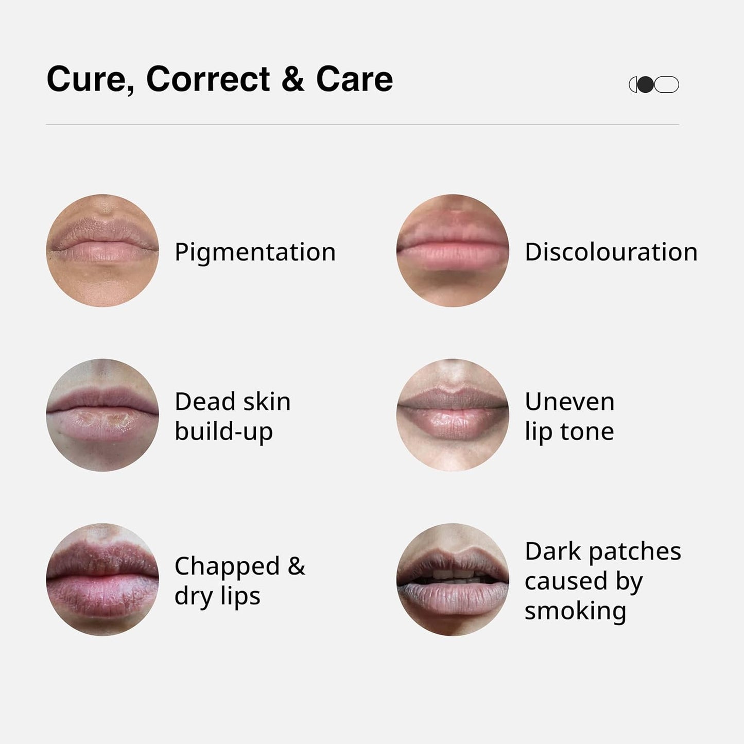 Cureskin Lightening Lip Scrub for Men and Women | Lip Scrub for Dark Lips to Lighten Pink, 7 g (Pack of 1)