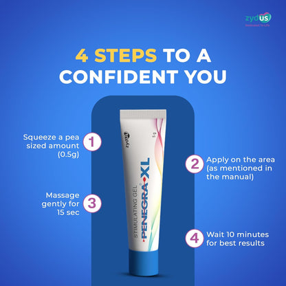 PENEGRA XL Stimulating Gel for Men, Starts Working Within 10 Minutes, Clinically Proven Topical Gel, Safe & Easy to Use - 5g (Pack of 1)